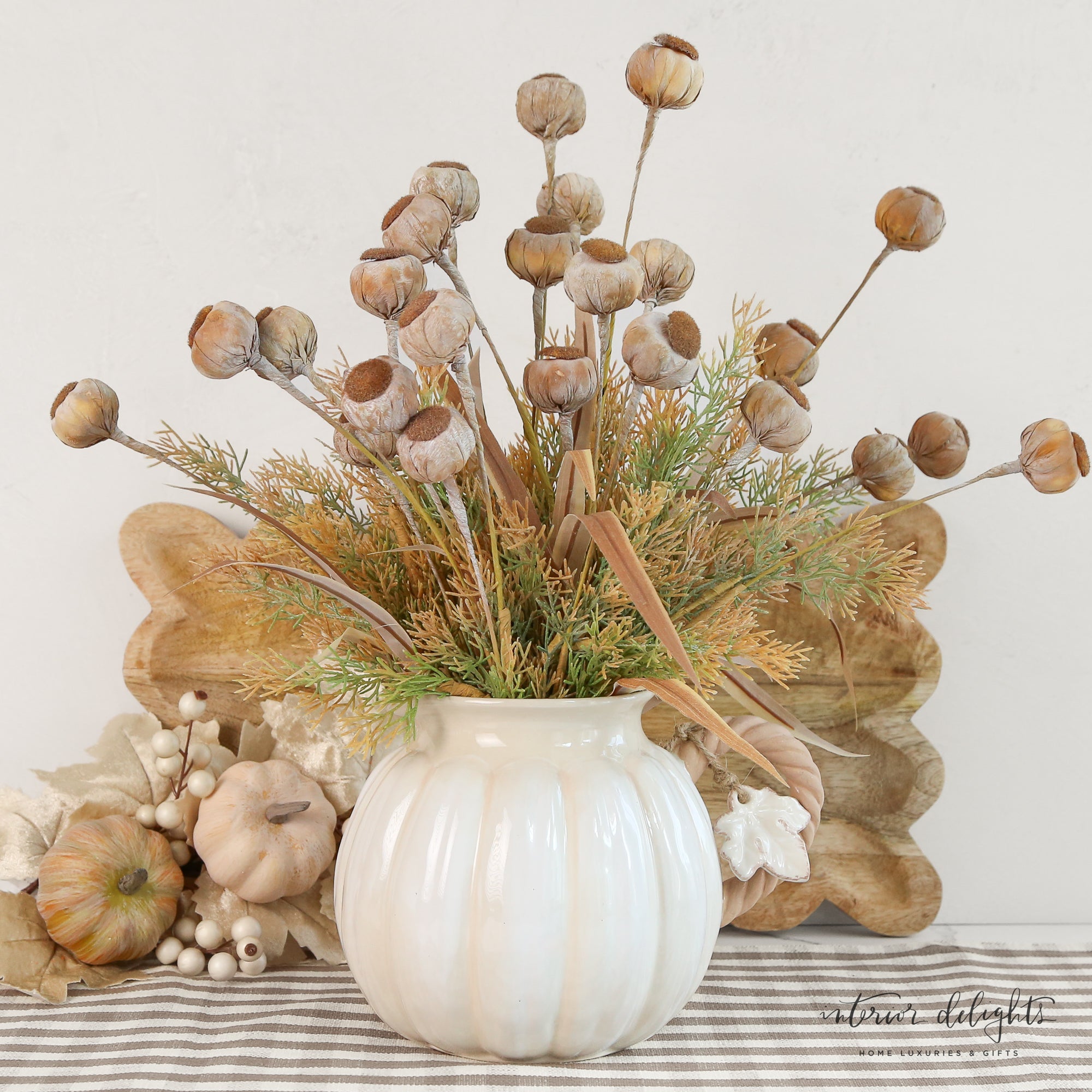 Fall Vases and Greenery