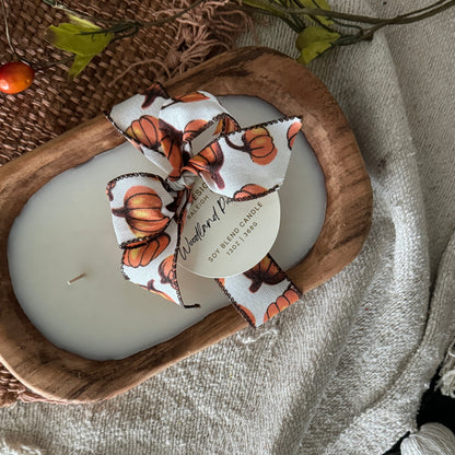 Woodland Pumpkin- 3 Wick Candle