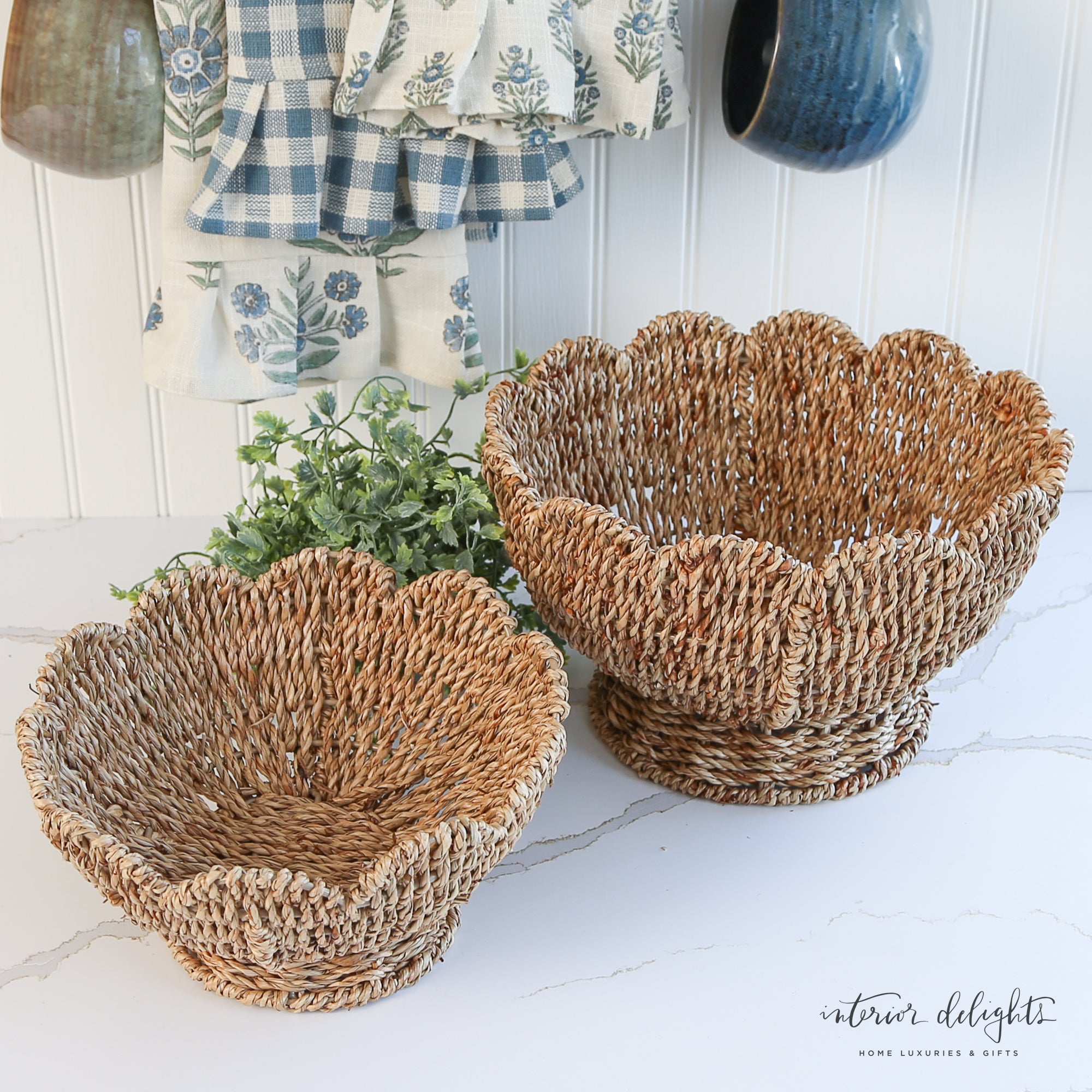 Seagrass Bowls- Set of 2