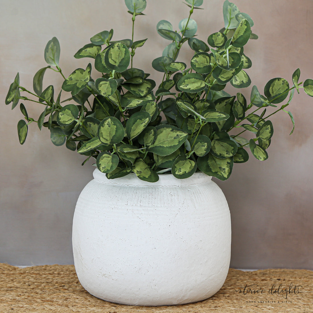 Matte White Stout Planter