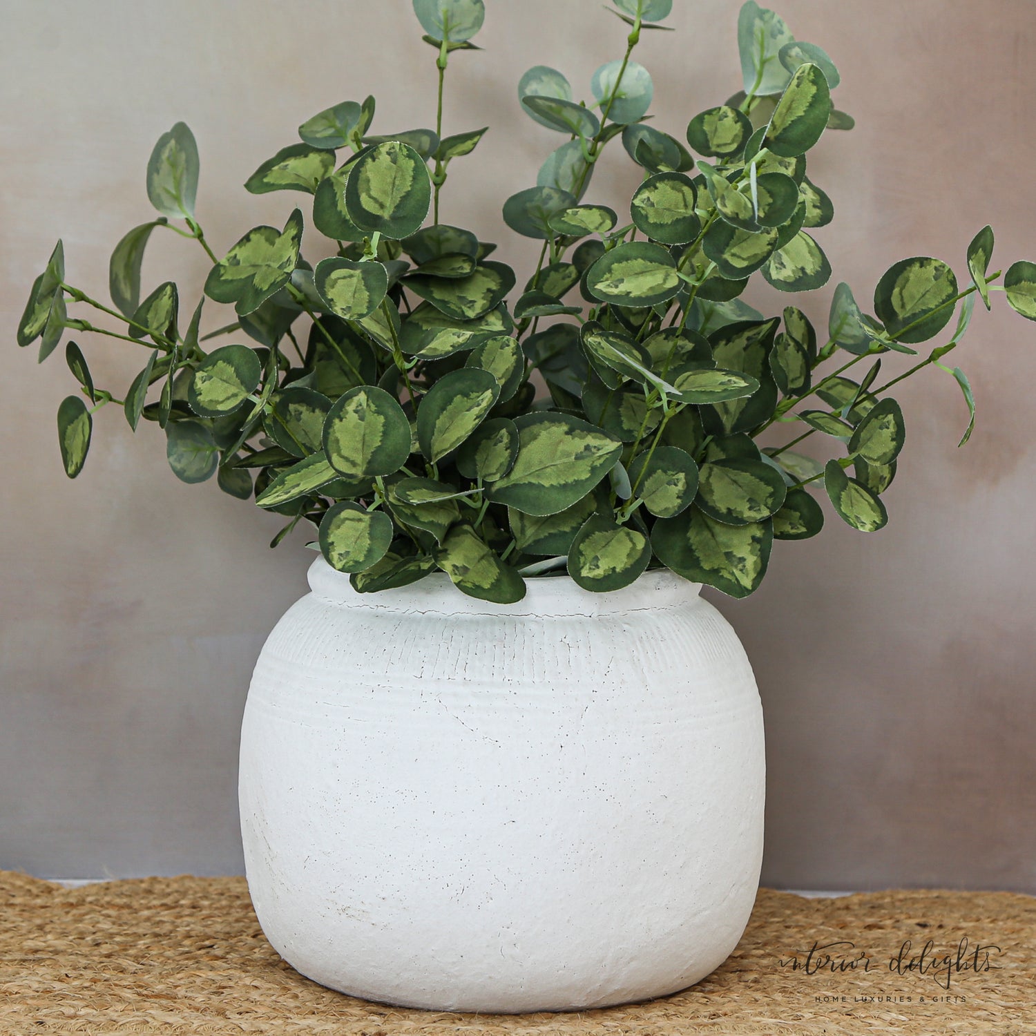 Matte White Stout Planter