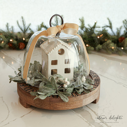 White Christmas House Sitters- Choice of Medium, or Large