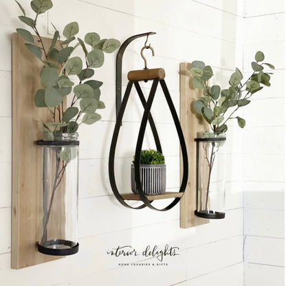 Teardrop Hanging Bottle Holder - Interior Delights