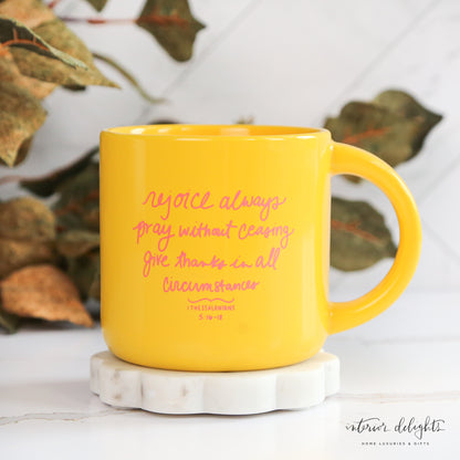 Rejoice Always Mug