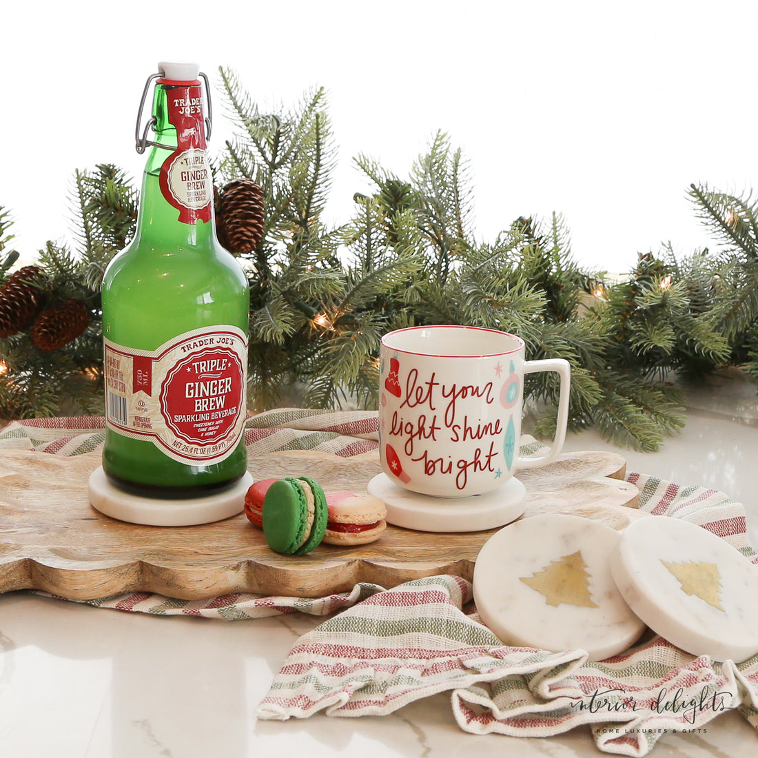 Let Your Light Shine Christmas Mug