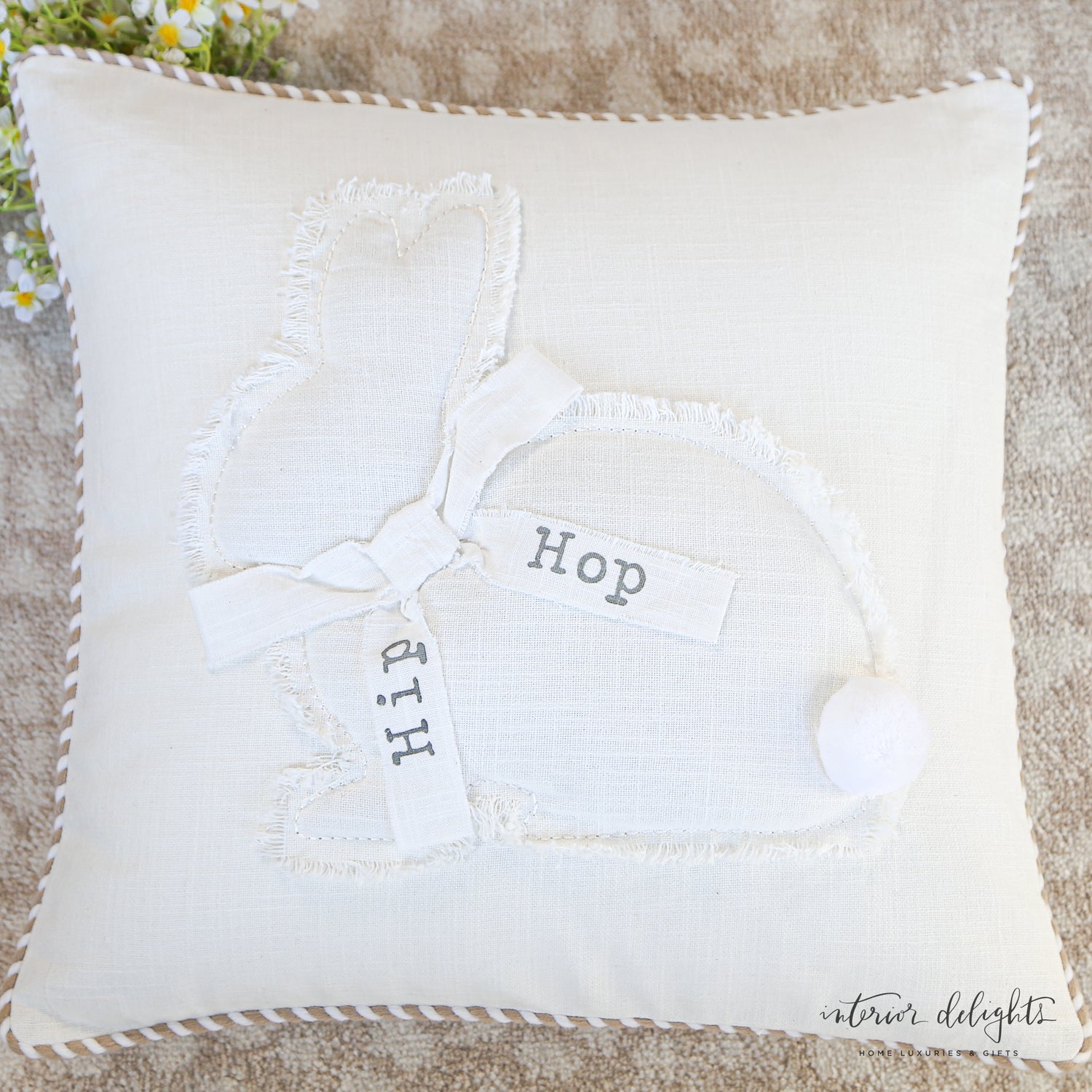 Square Bunny Pillow