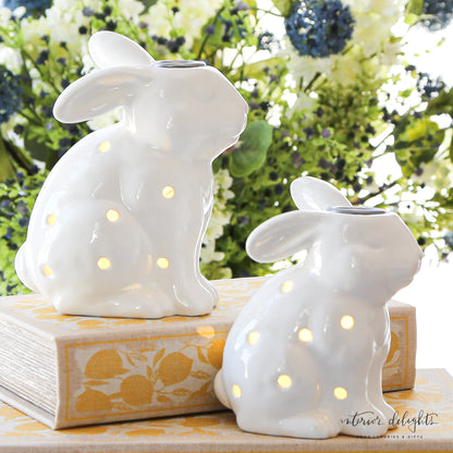 Bunny Taper Holders- Set of 2