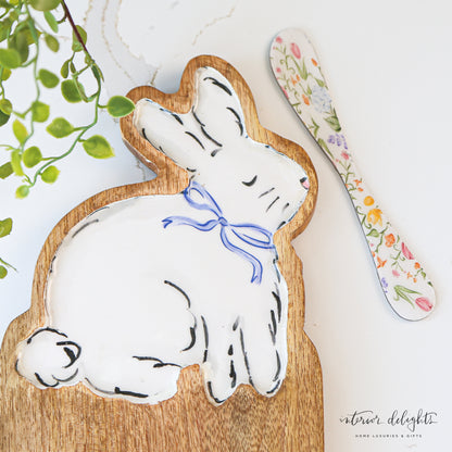 Bunny Cheese Board Set