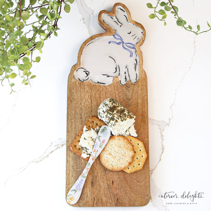 Bunny Cheese Board Set