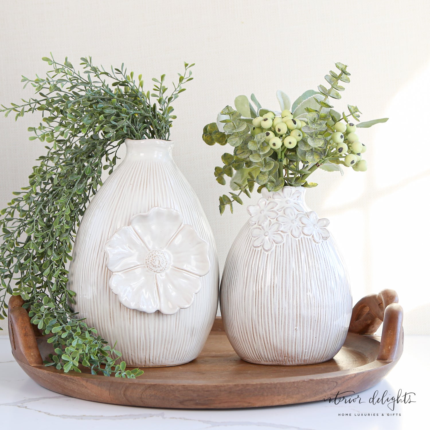 Flower Bloom Vases- Two Sizes