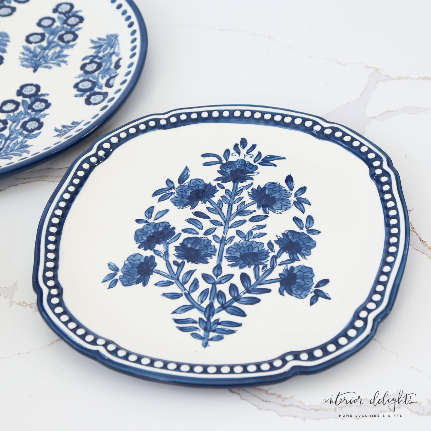 Block Print Nested Platters