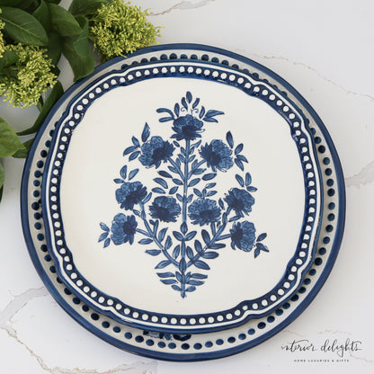 Block Print Nested Platters