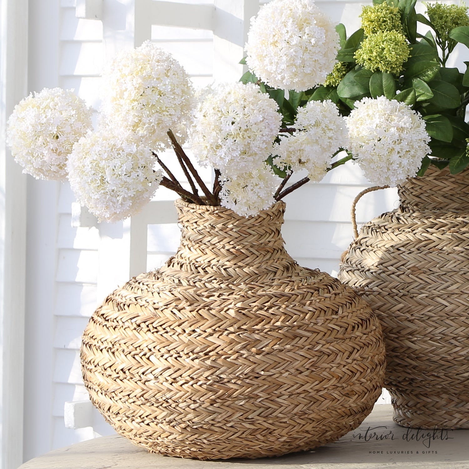 Seagrass Basket Vases-Choose your size