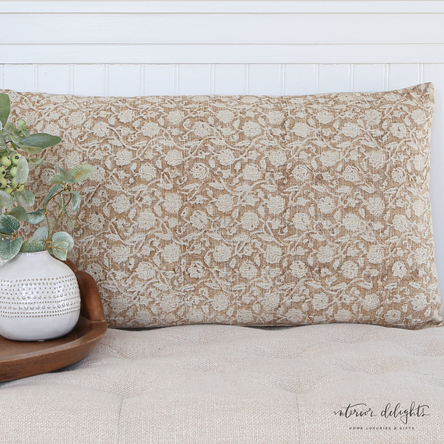 Sandy Floral Pillow