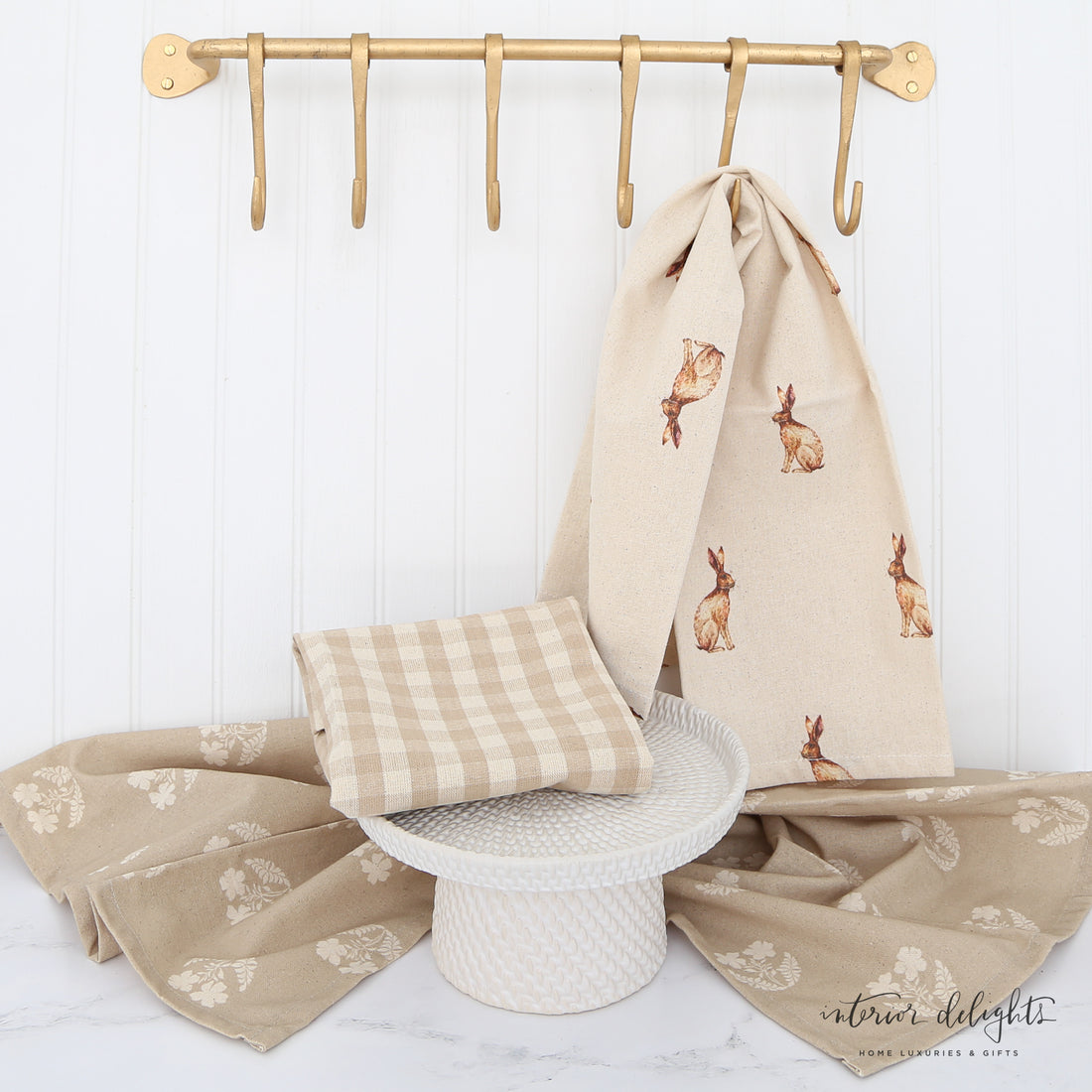 Neutral Tea Towels- Set of 3