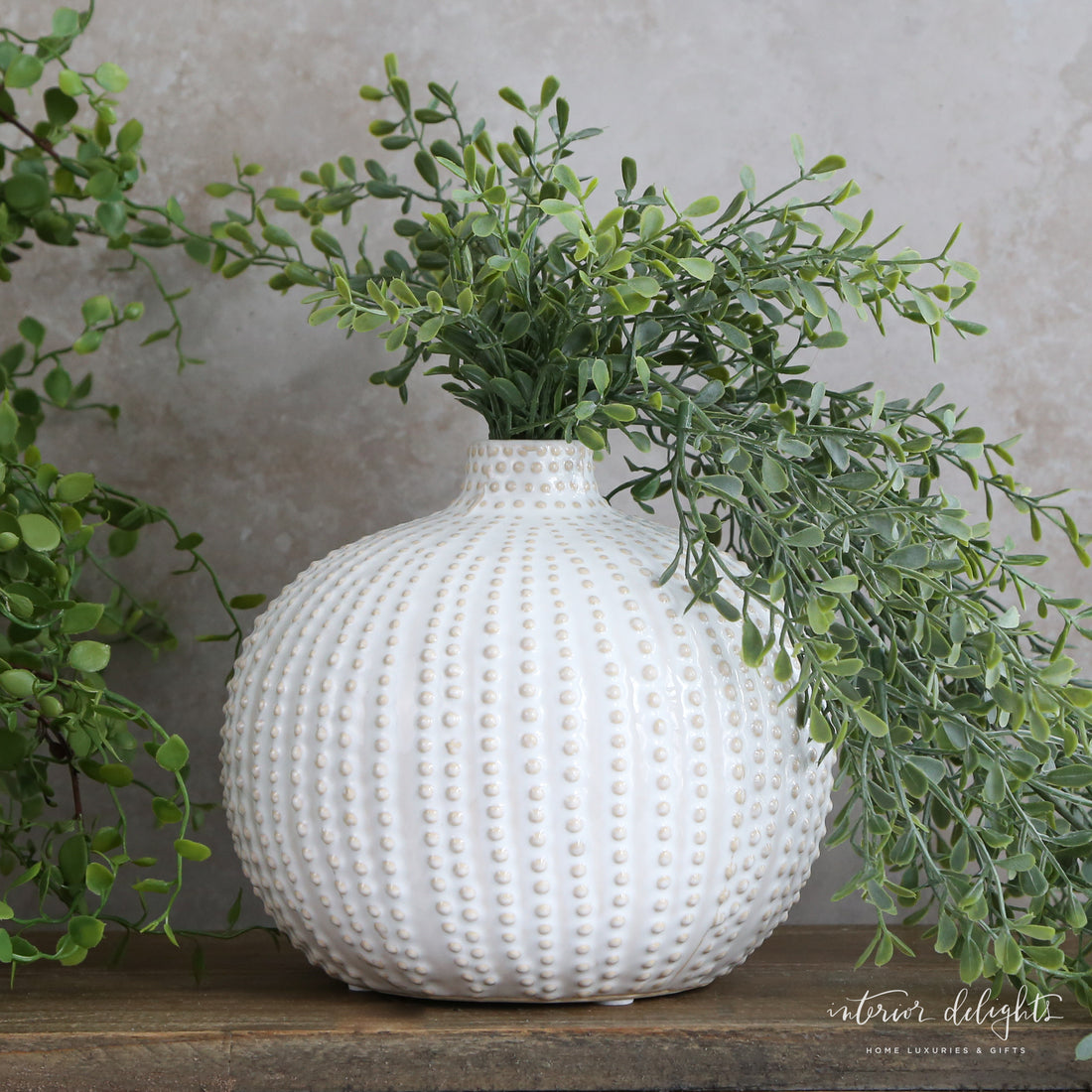 Sand Dot Round Vase