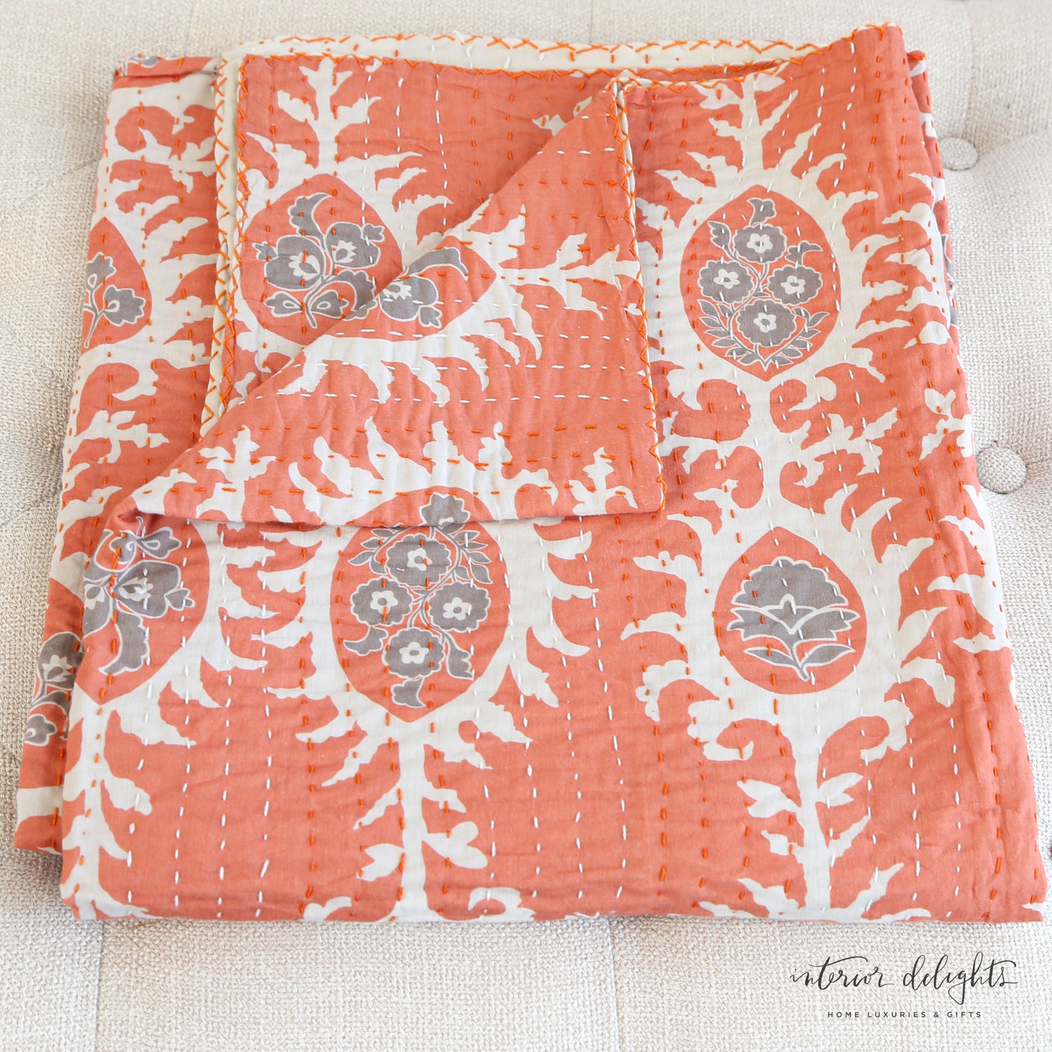 Cotton Voile Printed Throw