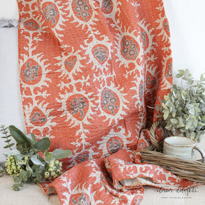 Cotton Voile Printed Throw