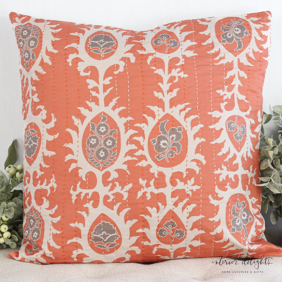 Cotton Voile Printed Pillow