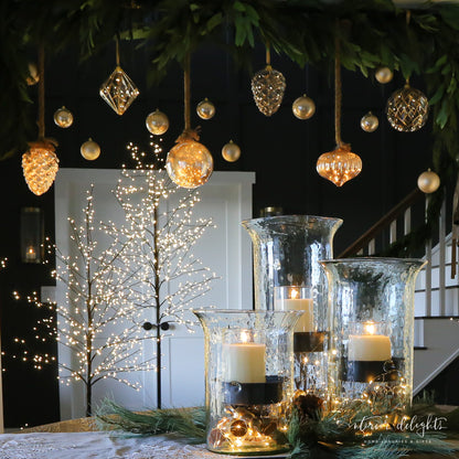 Majestic Illuminated Garland Ensemble-All Sales Final on LED items