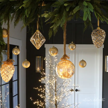 Majestic Illuminated Garland Ensemble-All Sales Final on LED items