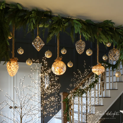 Majestic Illuminated Garland Ensemble-All Sales Final on LED items