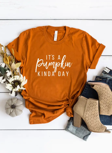 Pumpkin Kinda Day T Shirt