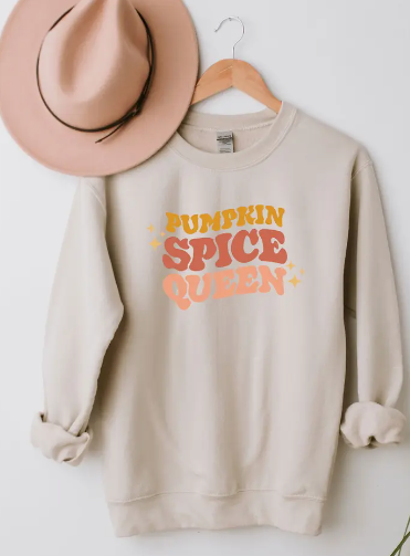 Pumpkin Spice Queen Sweatshirt