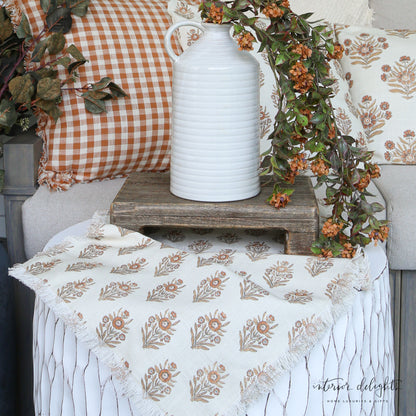 Block Print Table Runner