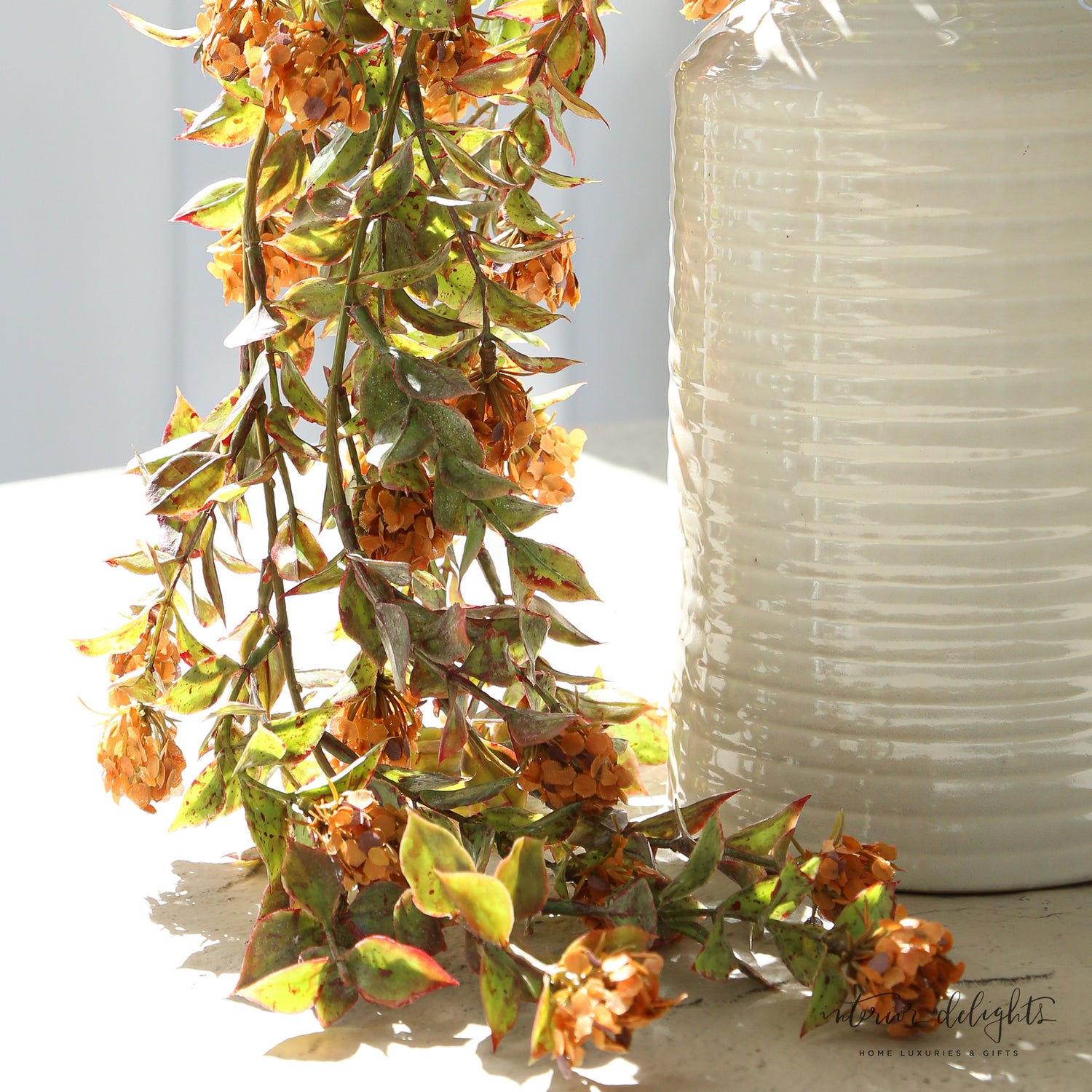 Late Bloomer Draping Orange Vine