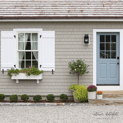 Cream Knot Planters- Set of 2