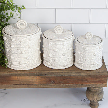 Knotted Canister Set