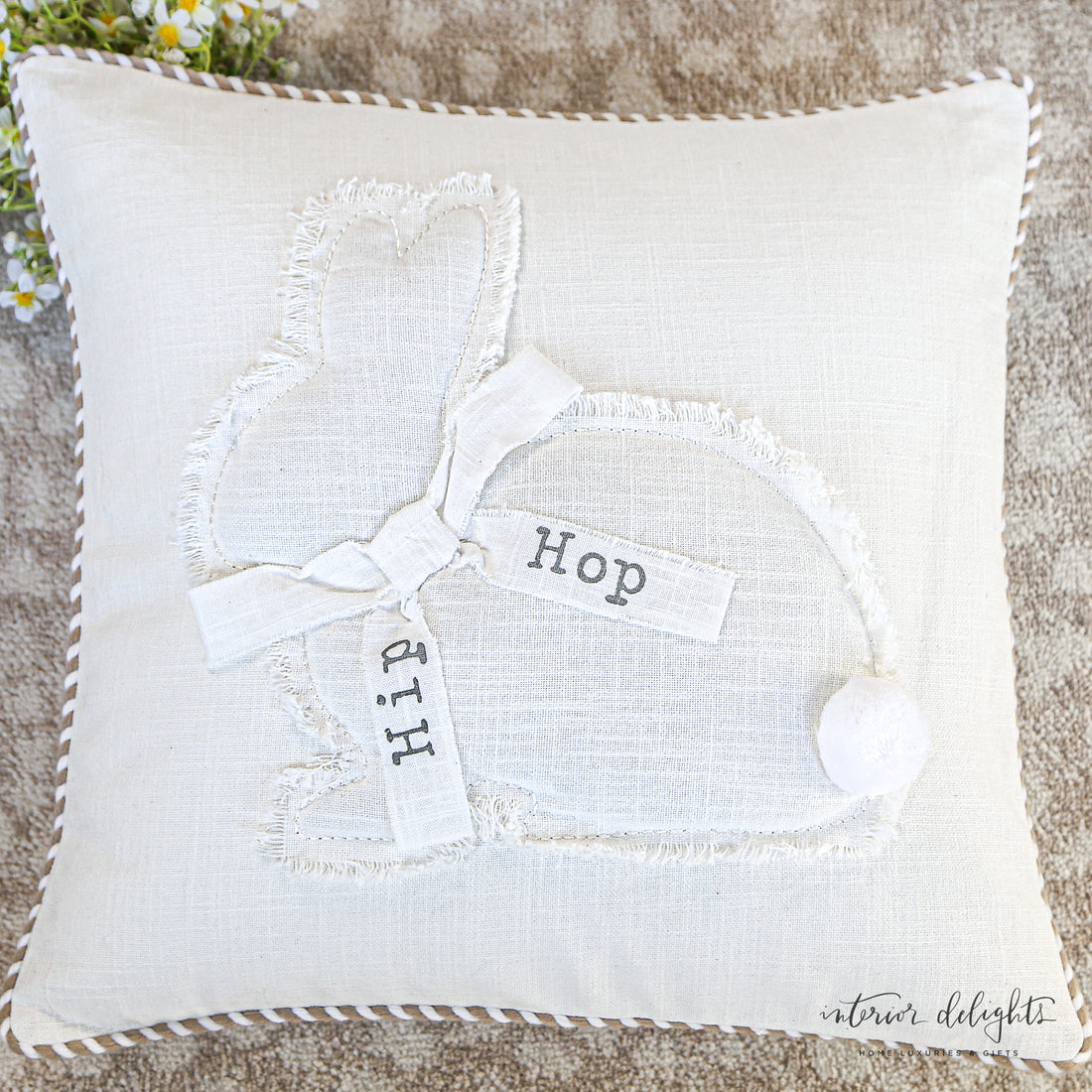 Square Bunny Pillow