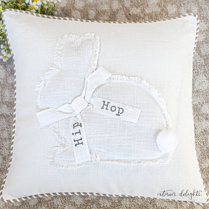 Square Bunny Pillow