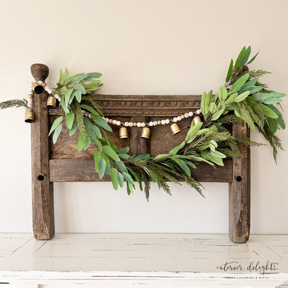 6ft Cedar Eucalyptus Garland-Single, Set of 3 or Set of 6