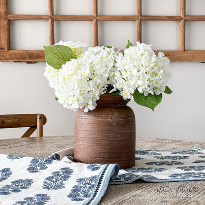 New England Hydrangea- White