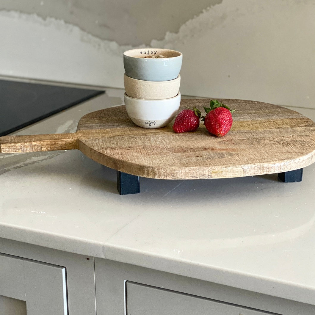 Organic Shaped Round Board with Legs